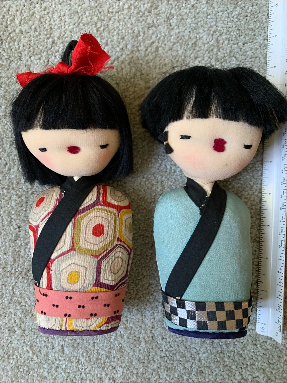 Pair of Vintage 1970’s Japanese Dolla